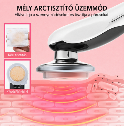 7 az 1-ben EMS arctisztító és arcmasszírozó